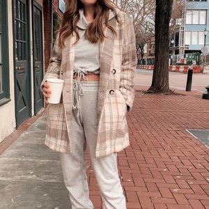 Double breasted coat